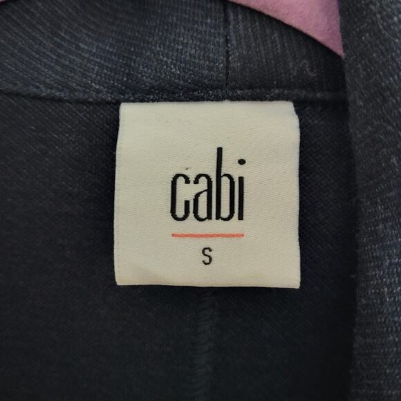 CAbi Stretch Ponte Harbour Navy Jacket #3180 - Picture 5 of 7